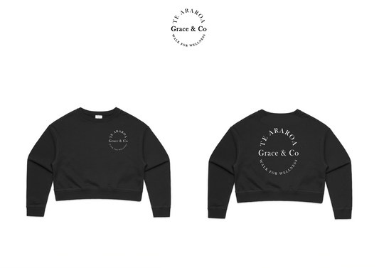 Grace & Co - Ladies Crop Crew