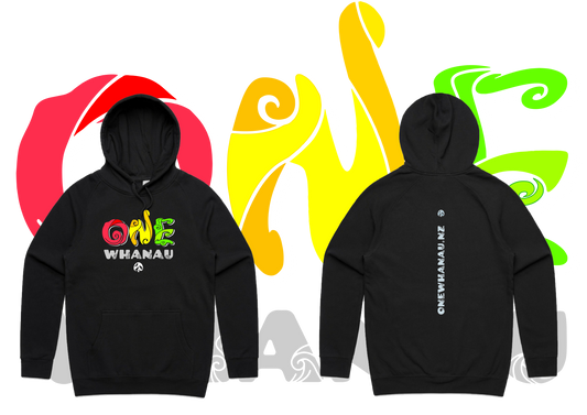 One Whanau Hoodie - Unisex - Mens Fit