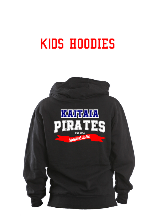 Kids Kaitaia Pirates Hoodies - UNNAMED