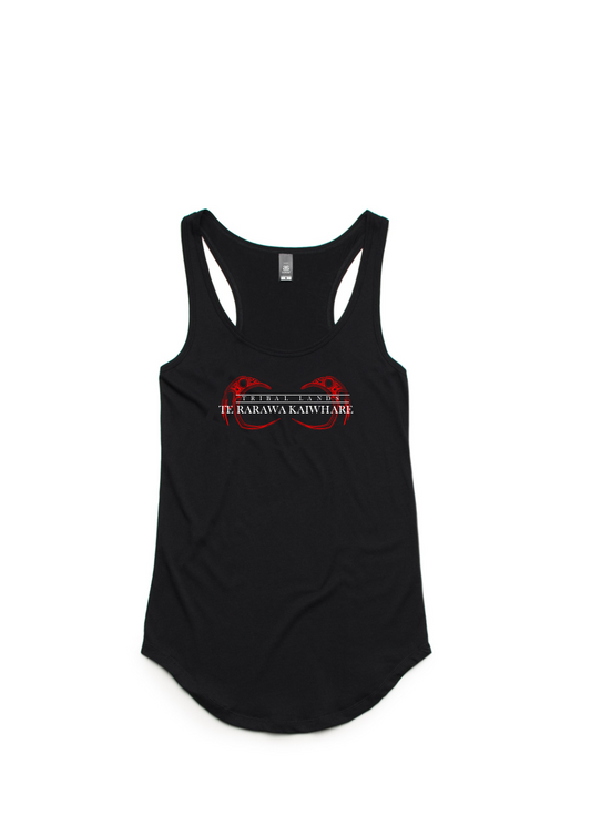 Te Rarawa Kaiwhare Ladies Racerback SInglet