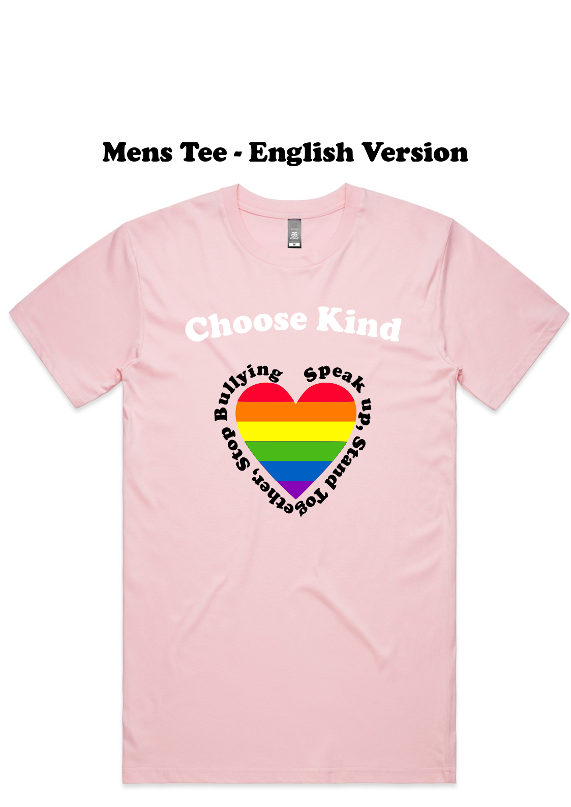 Choose Kind - Mens Tee - English
