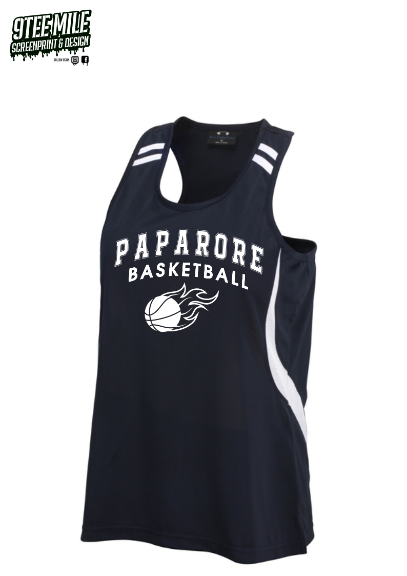 Paparore School Basketball Singlets