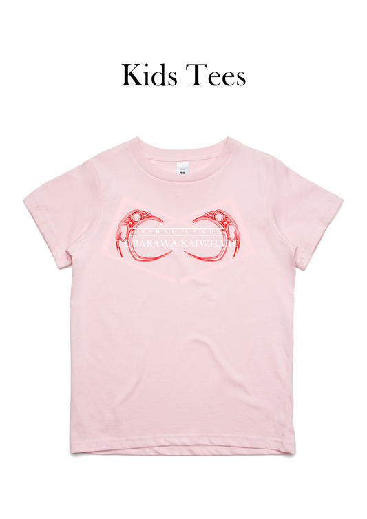 Te Rarawa Kaiwhare Kids Tee - Sizes 8 - 16