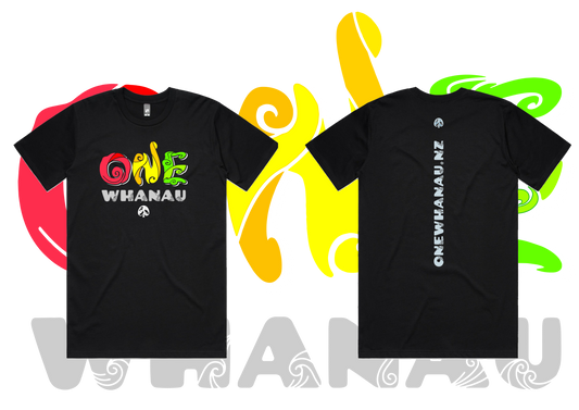 One Whanau Tee - Mens Tee