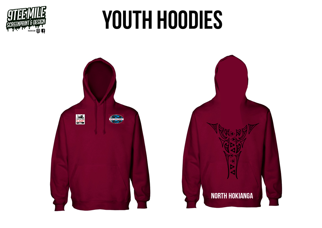 North Hokianga JMB Youth Hoodies