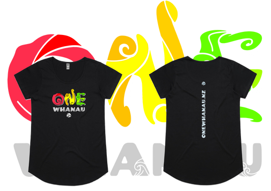 One Whanau Tee - Ladies Tee